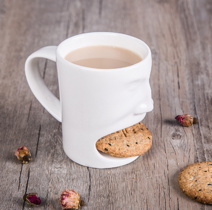 Comedic Snack Mug for Gamers