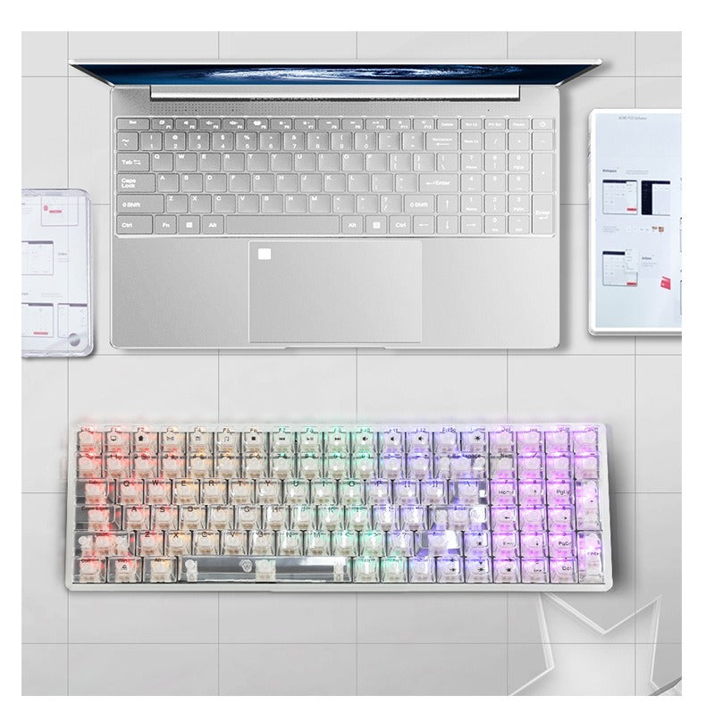 K10 Transparent Jelly Fish Mechanical Keyboard