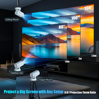 Magcubic 8K HY300 Pro Projector (US, EU, AU, & UK plug options)