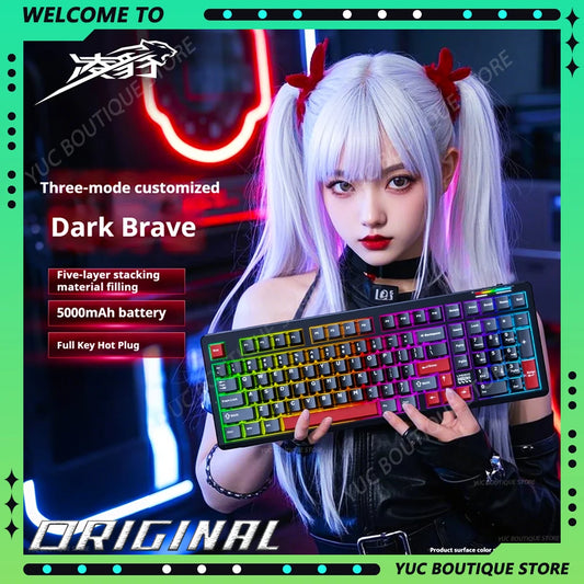 AULA LINGBAO K98 PRO Mechanical Keyboard