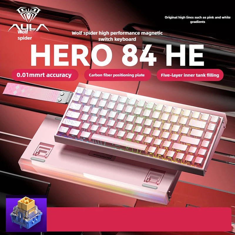 AULA HERO 84HE Keyboard + SC580 Mouse Bundle