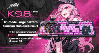 AULA LINGBAO K98 PRO Mechanical Keyboard