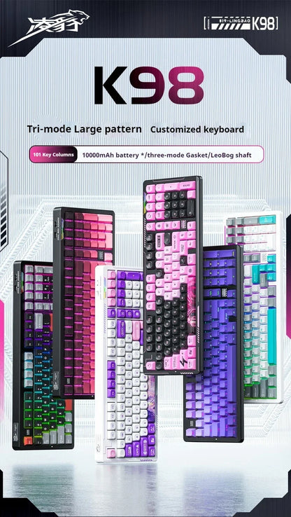 AULA LINGBAO K98 PRO Mechanical Keyboard