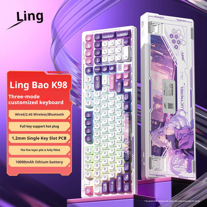 AULA LINGBAO K98 PRO Mechanical Keyboard