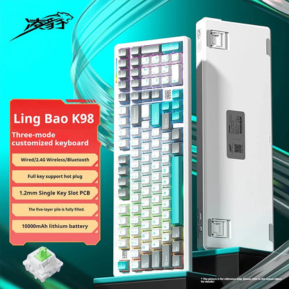 AULA LINGBAO K98 PRO Mechanical Keyboard