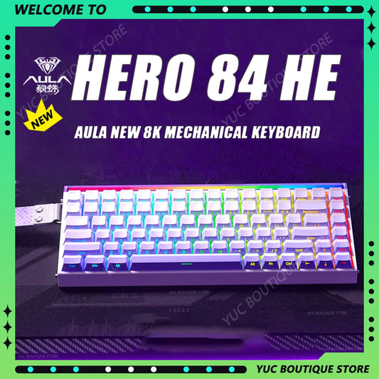 AULA HERO 84HE Keyboard + SC580 Mouse Bundle