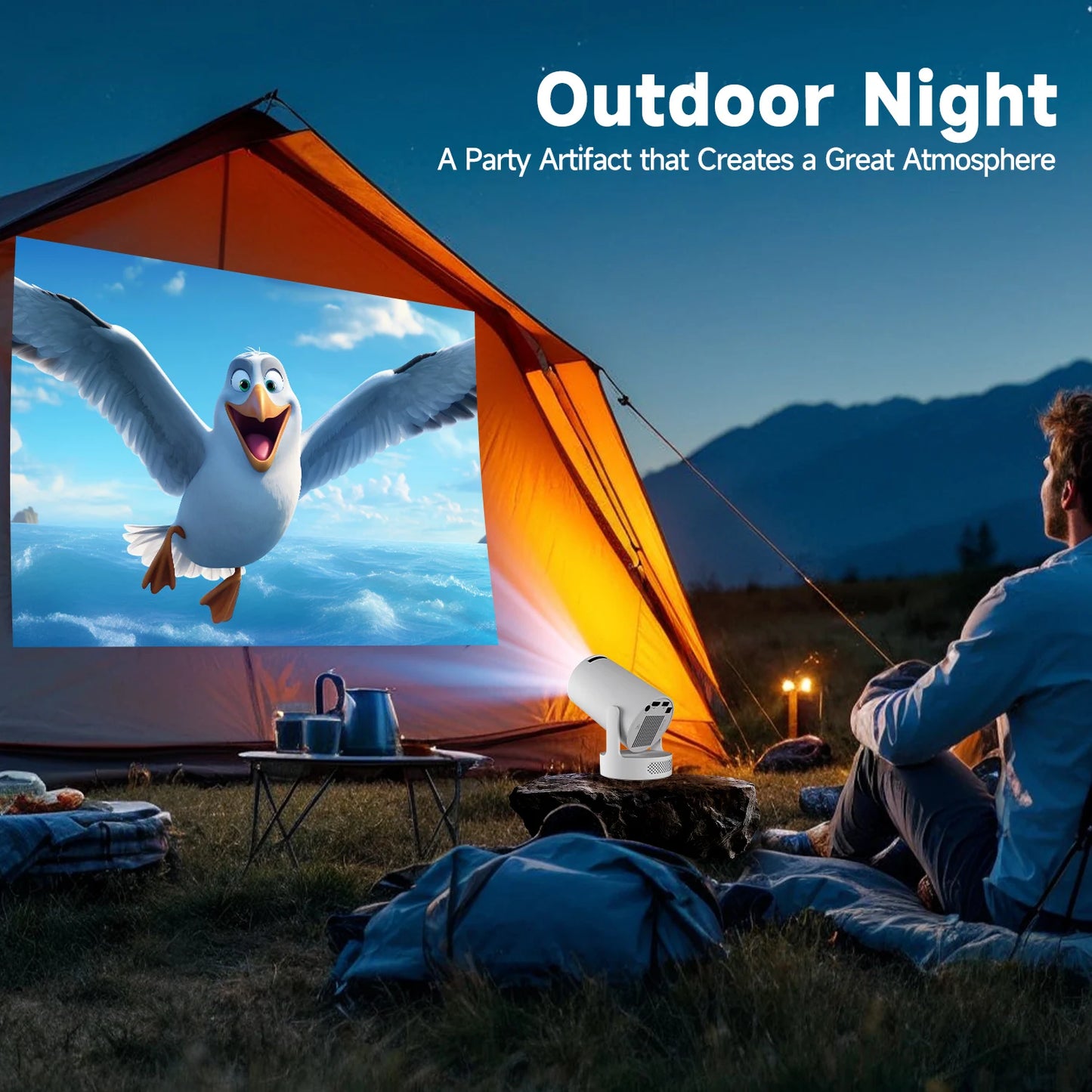 Magcubic 8K HY300 Pro Projector (US, EU, AU, & UK plug options)