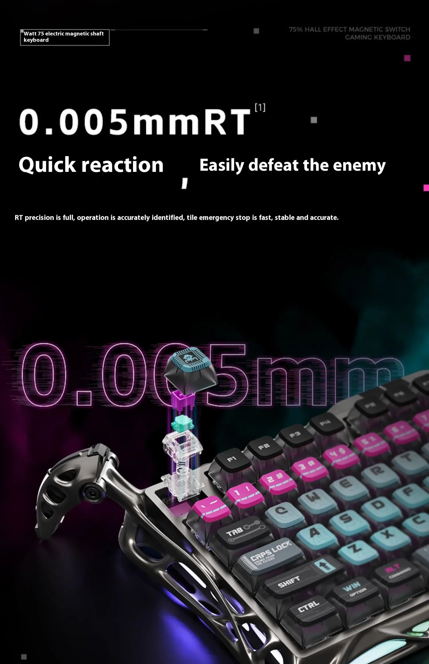 Gravastar 75PRO Mechanical Keyboard