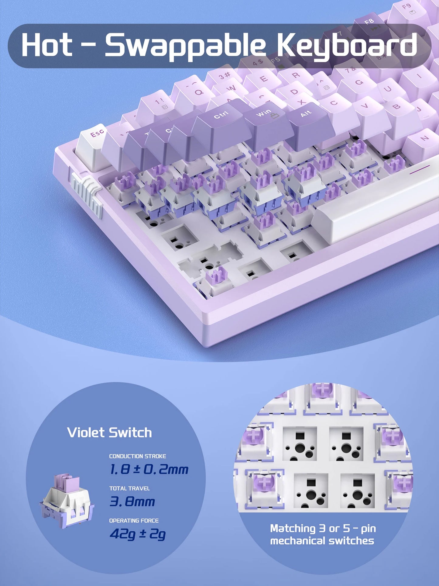 MageGee SKY81 Mechanical Keyboard