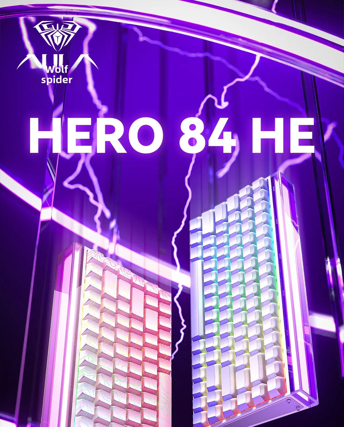 AULA HERO 84HE Keyboard + SC580 Mouse Bundle