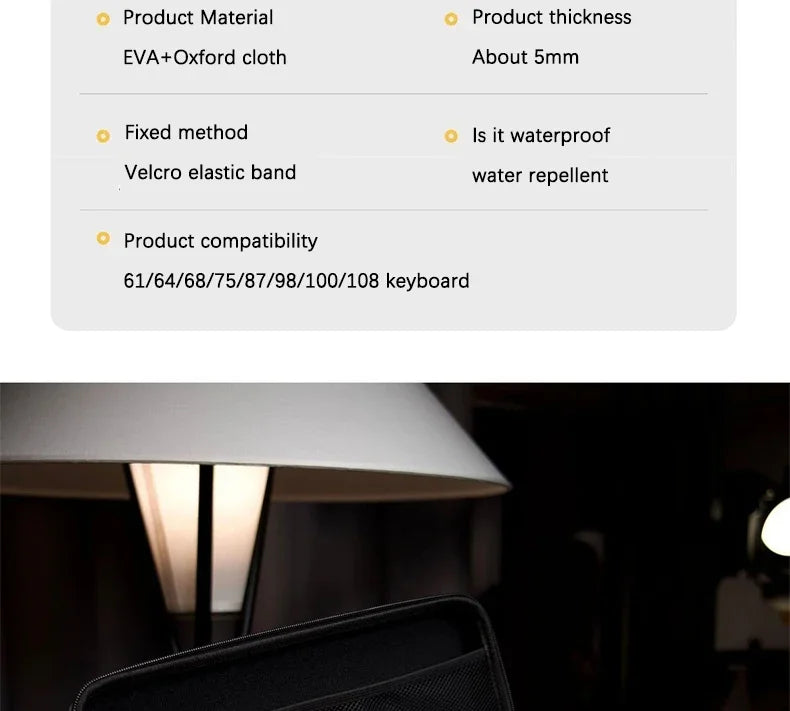 Carry Case for Mechanical Keyboards