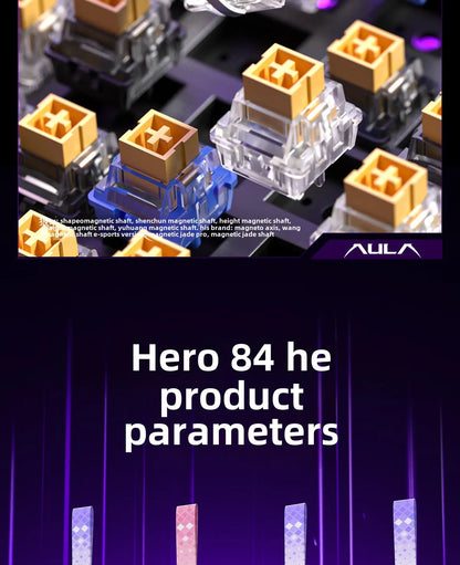 AULA HERO 84HE Keyboard + SC580 Mouse Bundle