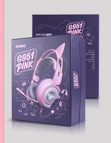 DQ Studio Cat Ear Headphones