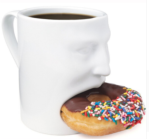 Comedic Snack Mug for Gamers