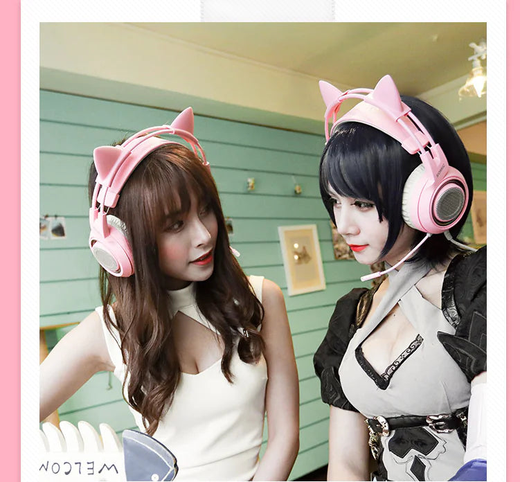 DQ Studio Cat Ear Headphones