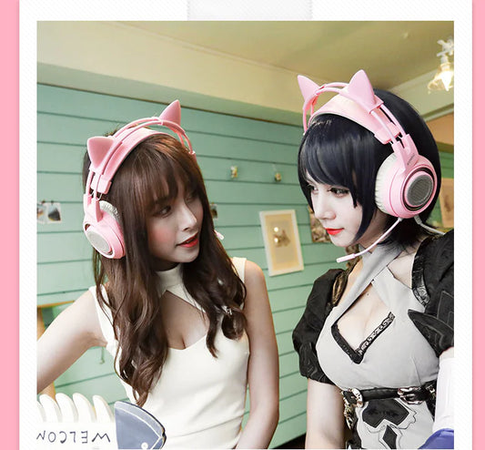 DQ Studio Cat Ear Headphones